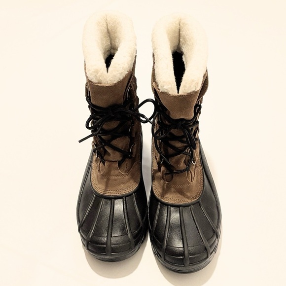 Sorel Badger Men’s Boots, Size 8, Brown & Black main image 8